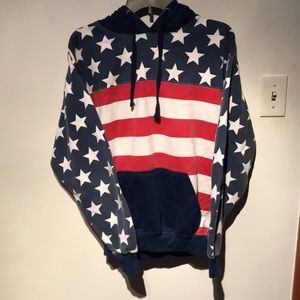 American flag hoodie